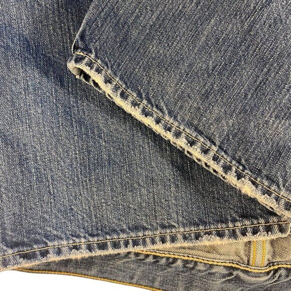 Polo Ralph Lauren Classic 867 Jeans Size 34x30 Leather Tag Small Spot on Leg - Picture 5 of 10